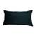 Velvet Green Hand embroidered Cushion cover (12X22 in)