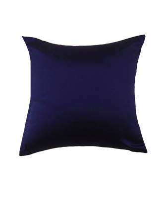 Polyester Blue Digital print With Embroidered Cushion cover (12x12 in) 5
