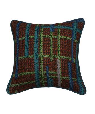 Polyester Blue Digital print Cushion cover (12x12 in) 2