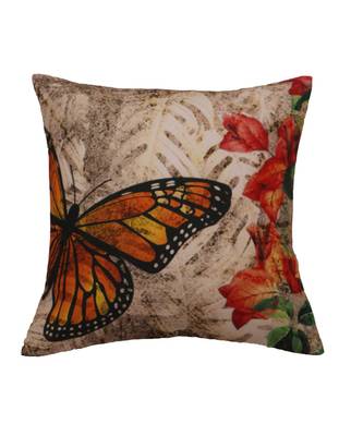 Poly Canvas Multi Digital print Cushion cover (12x12 in) 2