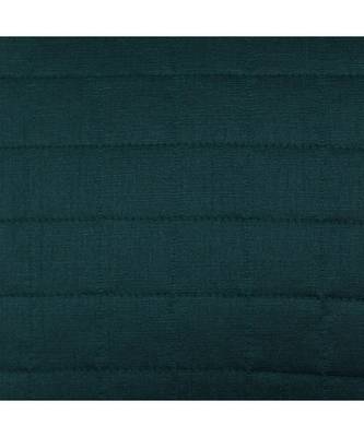 Polyester Turquoise Square Quilted Cushion cover (12x12 in) 3