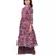 purple printed kurta with potli details paired with plazzo pants
