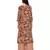 beige  printed kurta with printed pants