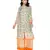 yellow  printed kurta with plazzo pants