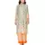 yellow  printed kurta with plazzo pants