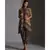 printed dhoti dress with side cuts paired with printed jacket.