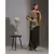 printed dhoti jumpsuit with tassel detail paired with sequence jacket