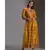 printed collared jumpsuit with front opening and potli button details