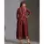 printed collared jumpsuit with front opening and potli button details