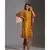 kurta with side slit and bell sleeves paired with printed pants