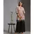 printed overlap kurta paired with sharara pants