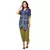 collar jacket with front opening and baloon sleeves is paired with dhoti pants