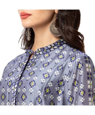 Printed Asymmetrical Dress 4