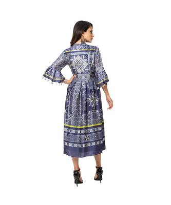 Printed Asymmetrical Dress 5
