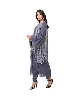 Printed Jumpsuit With Asymmetrical Printed Jacket 3