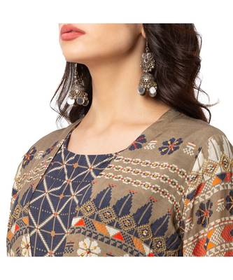Printed Jumpsuit With Embroidered Jacket 4
