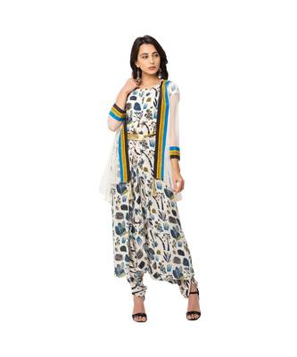 Printed Jumpsuit With Jacket 2