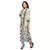 printed dhoti jumpsuit is paired with net jacket