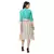 A line asymetrical dress paired with jacket