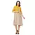 A line asymetrical dress paired with jacket