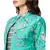 bias cut dress paired with printed jacket