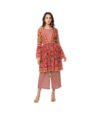 Printed Jumpsuit With Jacket 1