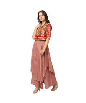 Double Layer Pant Jumpsuit With Jacket 3