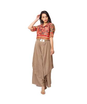 Double Layer Pant Jumpsuit With Jacket 1