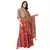 collared blouse with lehenga is paired with organza dupatta
