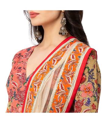 Yellow Printed Kurta Set 4