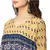 printed rushed short dress with v neck