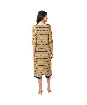 Printed Dress With Printed Jacket 5