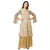 printed front slit kurta with pants