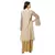 printed front slit kurta with pants