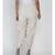 women off white cotton flex gathered dhoti pants