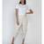 women off white cotton flex gathered dhoti pants