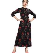 Rayon Printed A line Stylesh kurti