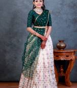 Shivangi Patola Diamond Half saree / Langa Davani !!! – AL90WH