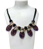 Purple necklaces