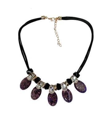 Purple necklaces 2