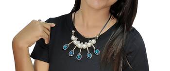 Blue necklaces 4
