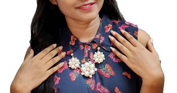 White necklaces 4
