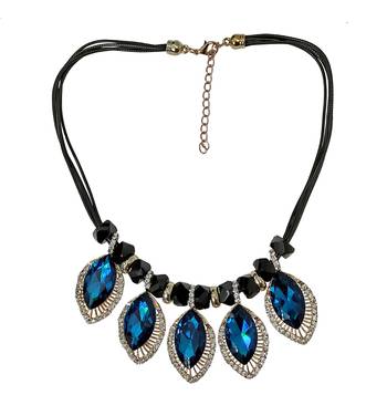 Blue necklaces 2