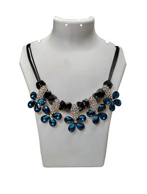 Blue necklaces 4