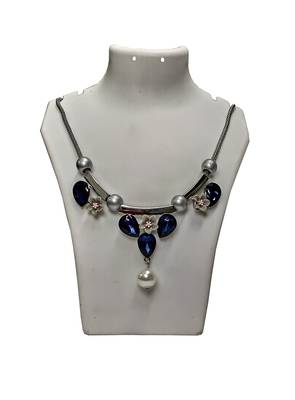 Blue necklaces 4