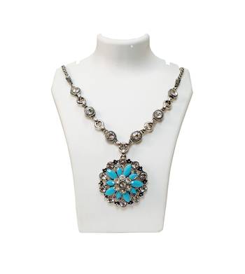 Blue necklaces 1