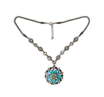 Blue necklaces 2