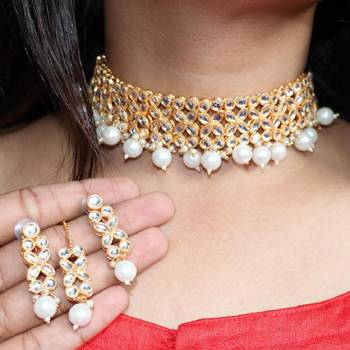 White pearl jewellery-combo 1