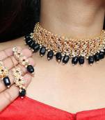 Black pearl jewellery-combo