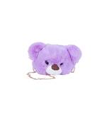 Morus Women's Animal Shape Soft Furry Fabric Sling Bag